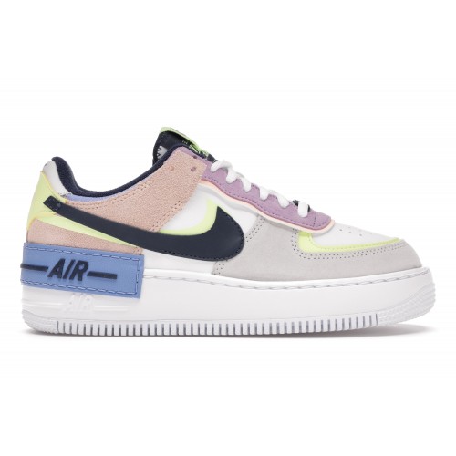 Кроссы Nike Air Force 1 Low Shadow Photon Dust Crimson Tint (W) - женская сетка размеров