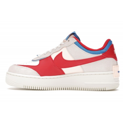 Кроссы Nike Air Force 1 Low Shadow Sail (W) - женская сетка размеров