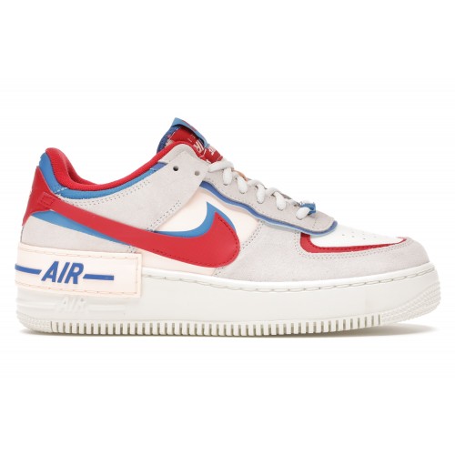 Кроссы Nike Air Force 1 Low Shadow Sail (W) - женская сетка размеров