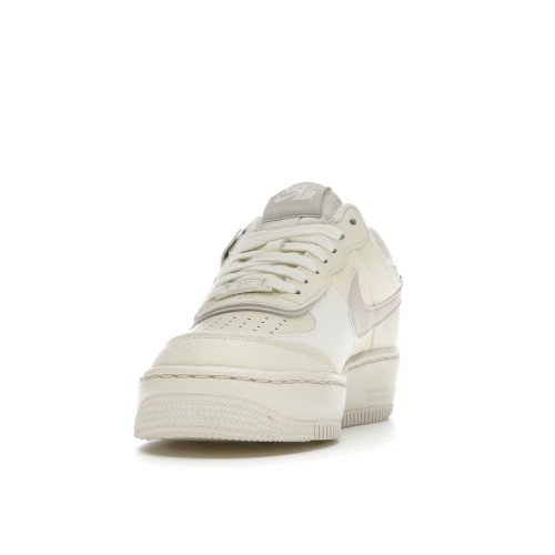 Кроссы Nike Air Force 1 Low Shadow Coconut Milk (W) - женская сетка размеров