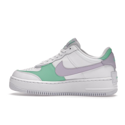 Кроссы Nike Air Force 1 Low Shadow Infinite Lilac Football Grey (W) - женская сетка размеров