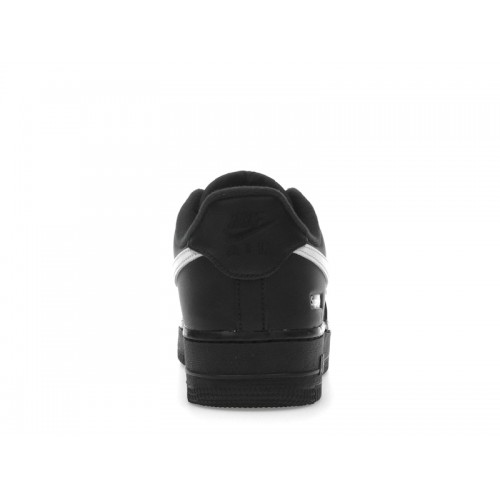 Supreme x Nike Air Force 1 Low Box Logo - Black White - мужская сетка размеров