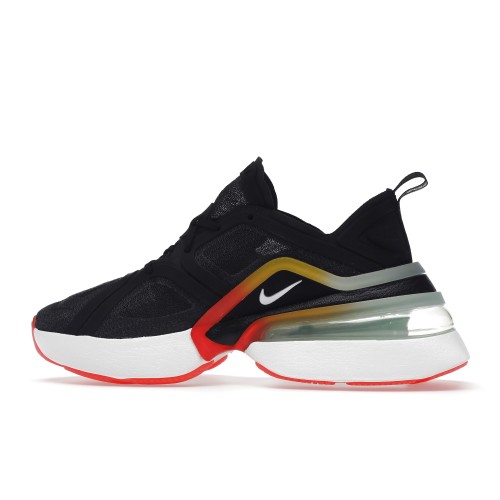 Кроссы Nike Air Max 270 XX Black White Bright Crimson (W) - женская сетка размеров