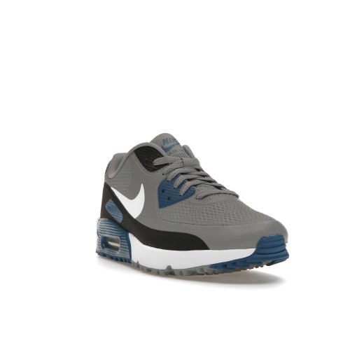 Кроссы Nike Air Max 90 Golf Particle Grey Marina - мужская сетка размеров