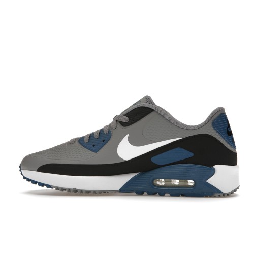 Кроссы Nike Air Max 90 Golf Particle Grey Marina - мужская сетка размеров