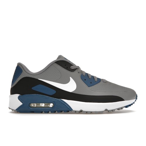 Кроссы Nike Air Max 90 Golf Particle Grey Marina - мужская сетка размеров