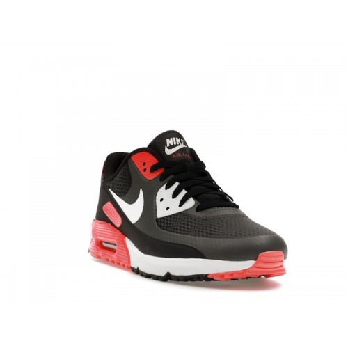 Кроссы Nike Air Max 90 Golf Iron Grey Infra Red 23 - мужская сетка размеров