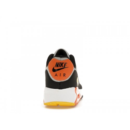 Кроссы Nike Air Max 90 Golf Smoke Grey Black Orange - мужская сетка размеров