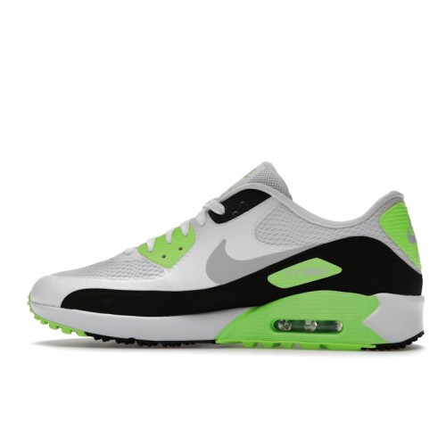 Кроссы Nike Air Max 90 Golf Flash Lime - мужская сетка размеров