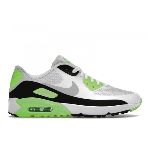 Кроссы Nike Air Max 90 Golf Flash Lime - мужская сетка размеров