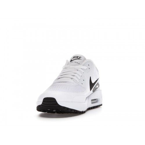 Кроссы Nike Air Max 90 Golf White Black - мужская сетка размеров