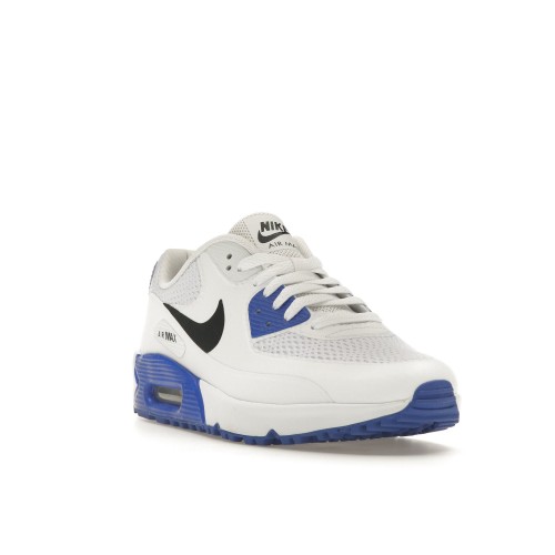 Кроссы Nike Air Max 90 G White Royal - мужская сетка размеров