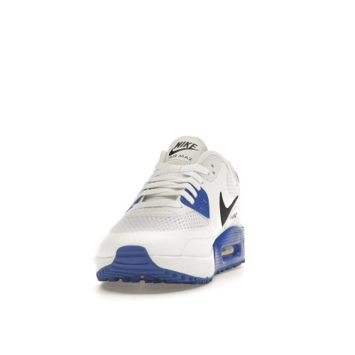 Кроссы Nike Air Max 90 G White Royal - мужская сетка размеров