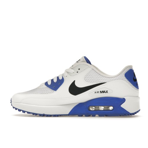 Кроссы Nike Air Max 90 G White Royal - мужская сетка размеров