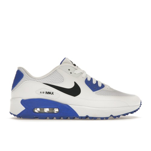 Кроссы Nike Air Max 90 G White Royal - мужская сетка размеров