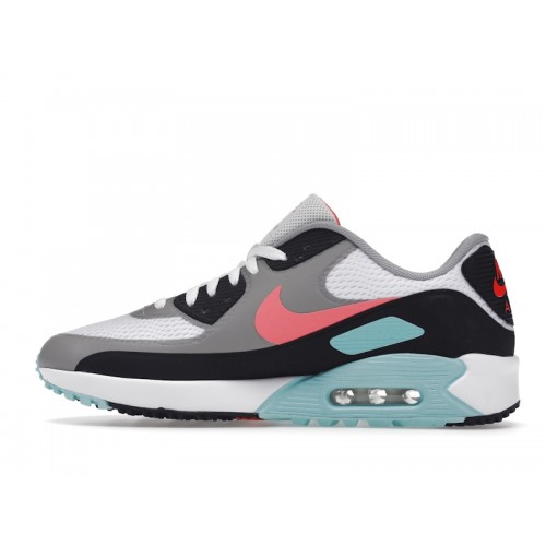 Кроссы Nike Air Max 90 Golf Aurora Hot Punch - мужская сетка размеров