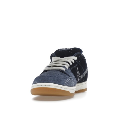 Кроссы Nike SB Dunk Low Denim Sashiko - мужская сетка размеров