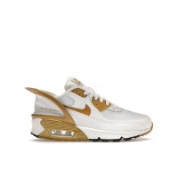 Подростковые Nike Air Max 90 Flyease White Gold (GS)