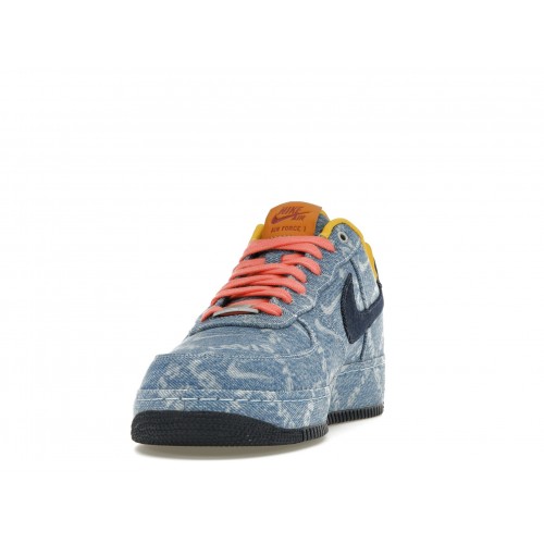 Кроссы Nike Air Force 1 Low Levis Exclusive Denim - мужская сетка размеров