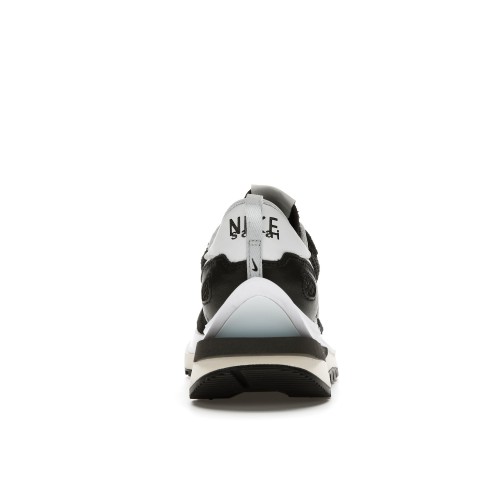 Кроссы Nike Vaporwaffle sacai Black White - мужская сетка размеров