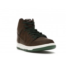 Кроссовки Nike SB Dunk High Baroque Brown Vegan Leather