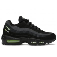 Кроссовки Nike Air Max 95 Retro Logo Black Grey Volt