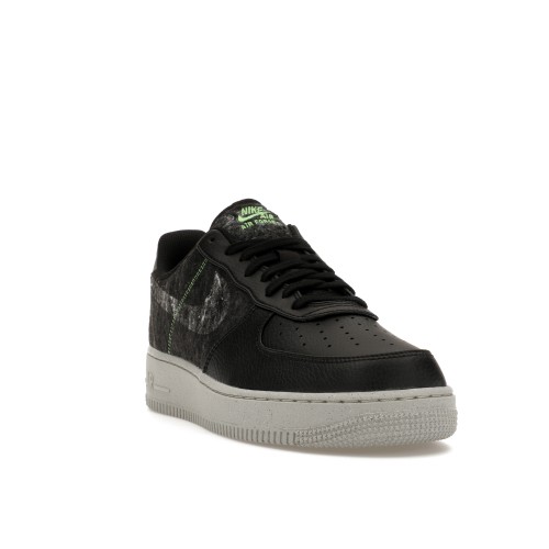 Кроссы Nike Air Force 1 Low 07 LV8 Black Electric Green - мужская сетка размеров