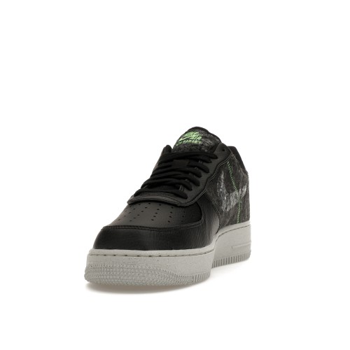 Кроссы Nike Air Force 1 Low 07 LV8 Black Electric Green - мужская сетка размеров