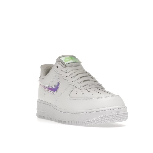 Кроссы Nike Air Force 1 Low Iridescent Pixel Swoosh - мужская сетка размеров