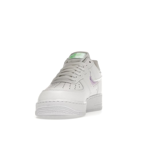 Кроссы Nike Air Force 1 Low Iridescent Pixel Swoosh - мужская сетка размеров