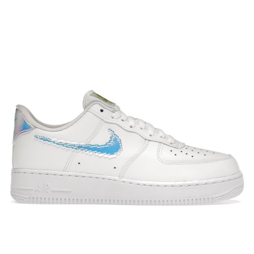 Кроссы Nike Air Force 1 Low Iridescent Pixel Swoosh - мужская сетка размеров