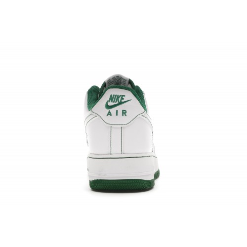 Кроссы Nike Air Force 1 Low White Pine Green - мужская сетка размеров