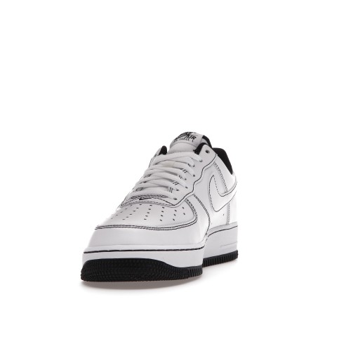 Кроссы Nike Air Force 1 Low 07 White Black - мужская сетка размеров