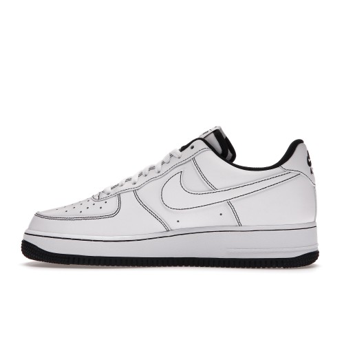 Кроссы Nike Air Force 1 Low 07 White Black - мужская сетка размеров