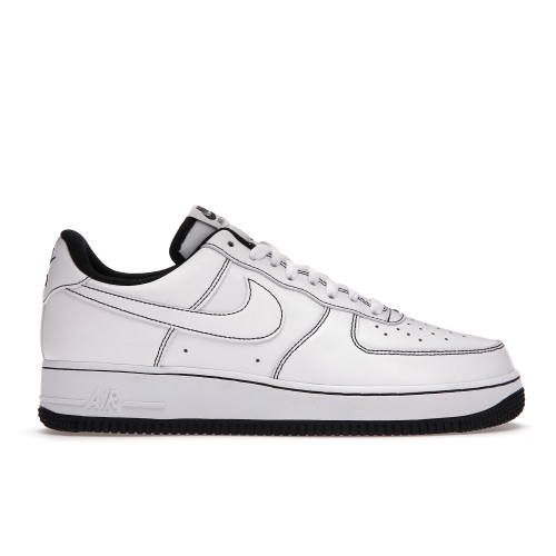 Кроссы Nike Air Force 1 Low 07 White Black - мужская сетка размеров