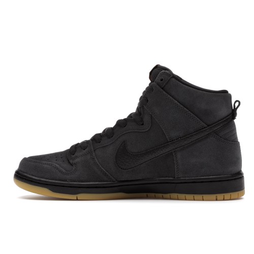 Кроссы Nike SB Dunk High Pro Orange Label Smoke Grey - мужская сетка размеров