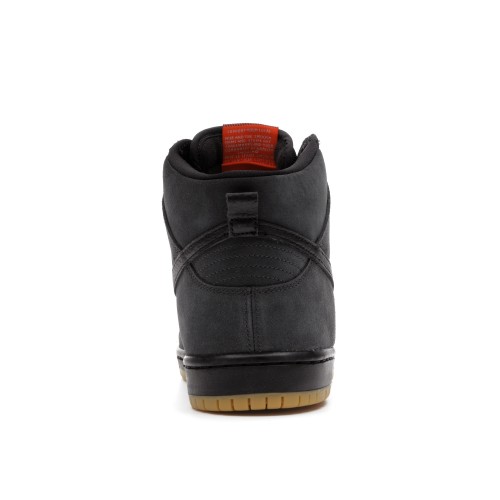 Кроссы Nike SB Dunk High Pro Orange Label Smoke Grey - мужская сетка размеров
