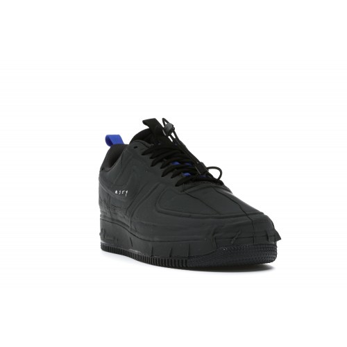 Кроссы Nike Air Force 1 Low Experimental Black - мужская сетка размеров