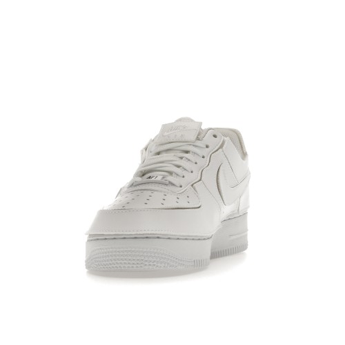 Кроссы Nike Air Force 1/1 Triple White - мужская сетка размеров