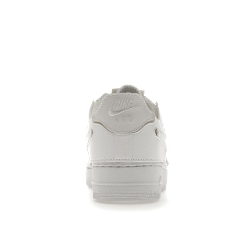 Кроссы Nike Air Force 1/1 Triple White - мужская сетка размеров