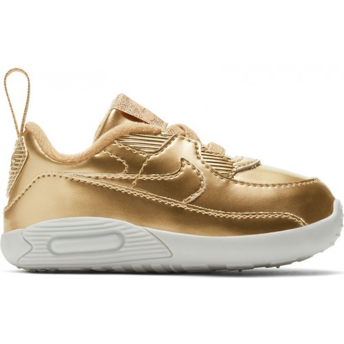 Nike Air Max 90 Metallic Gold (2020) (TD) - детская сетка размеров