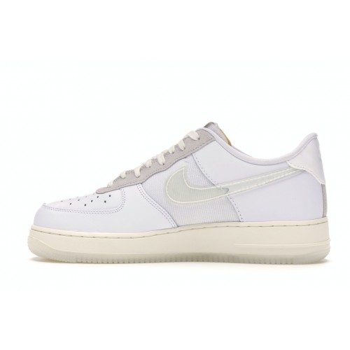 Кроссы Nike Air Force 1 DNA White - мужская сетка размеров