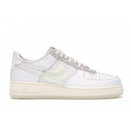Кроссы Nike Air Force 1 DNA White - мужская сетка размеров
