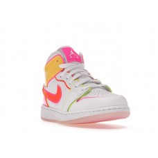 Подростковые Jordan 1 Mid Edge Glow (GS)
