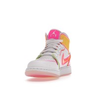 Подростковые Jordan 1 Mid Edge Glow (GS)
