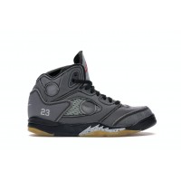 Детские кроссовки Jordan 5 Retro Off-White Muslin (PS)