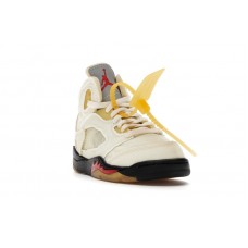 Детские Jordan 5 Retro Off-White Sail (PS)