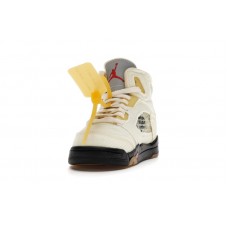 Детские Jordan 5 Retro Off-White Sail (PS)