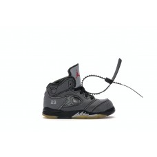 Кроссовки для малыша Jordan 5 Retro Off-White Muslin (TD)