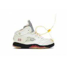 Кроссовки для малыша Jordan 5 Retro Off-White Sail (TD)